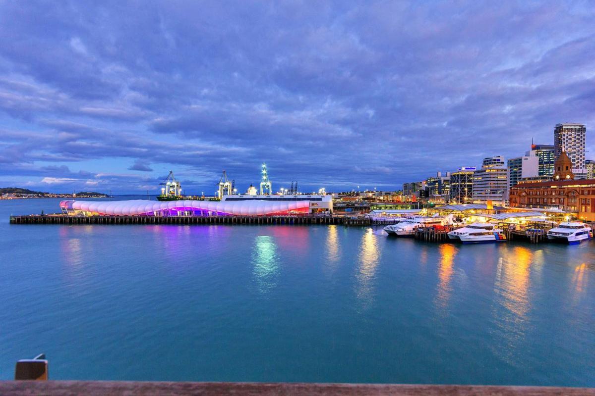 Qv Private Waterfront Apartment - Princes Wharf - 379 Auckland Esterno foto